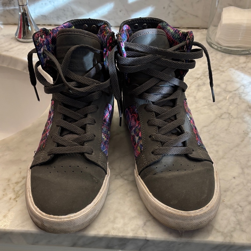 Stylish Supra Women's High-Top Sneakers